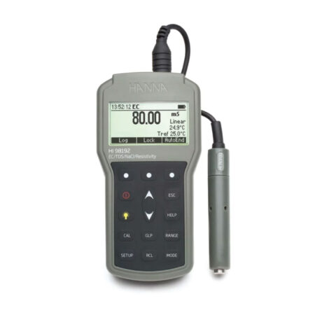 Hanna EC/TDS/Resistivity/Salinity Meter (HI98192) In BD, Hanna EC/TDS/Resistivity/Salinity Meter (HI98192) in Bangladesh, Hanna EC/TDS/Resistivity/Salinity Meter (HI98192) Price in Bangladesh, Hanna EC/TDS/Resistivity/Salinity Meter (HI98192) Supplier in Bangladesh