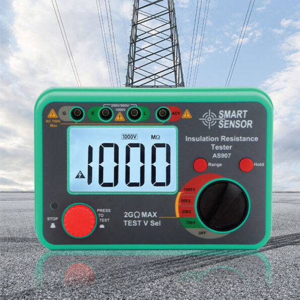 SMART SENSOR Insulation Resistance Tester (AS907) In BD, SMART SENSOR Insulation Resistance Tester (AS907) in Bangladesh, SMART SENSOR Insulation Resistance Tester (AS907) Price in Bangladesh, SMART SENSOR Insulation Resistance Tester (AS907) Supplier in Bangladesh