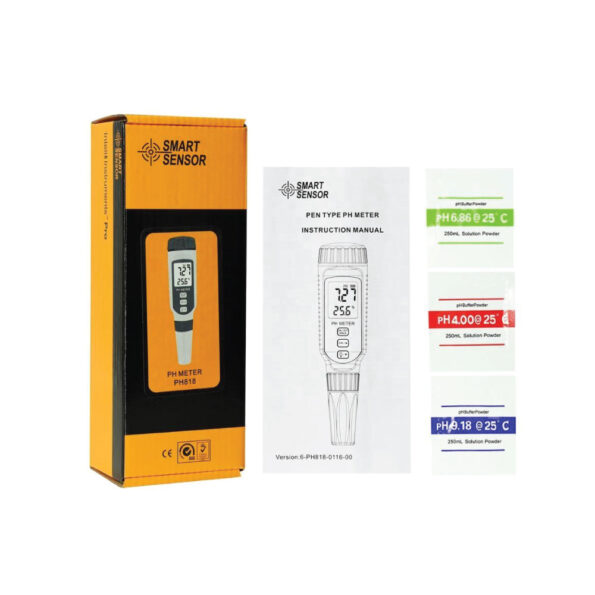 SMART SENSOR PH Meter Portable Water Quality Tester (PH818) In BD, SMART SENSOR PH Meter Portable Water Quality Tester (PH818) in Bangladesh, SMART SENSOR PH Meter Portable Water Quality Tester (PH818) Price in Bangladesh, SMART SENSOR PH Meter Portable Water Quality Tester (PH818) Supplier in Bangladesh