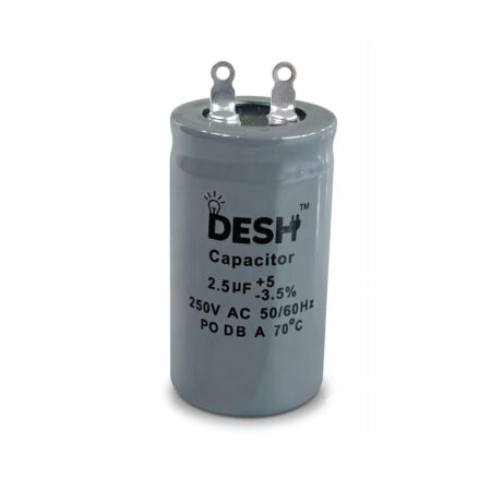 DESH Fan Capacitor 2.5 uf (DFC-03) In BD, DESH Fan Capacitor 2.5 uf (DFC-03) in Bangladesh, DESH Fan Capacitor 2.5 uf (DFC-03) Price in Bangladesh, DESH Fan Capacitor 2.5 uf (DFC-03) Supplier in Bangladesh