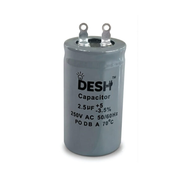 DESH Fan Capacitor 2.5 uf (DFC-03) In BD, DESH Fan Capacitor 2.5 uf (DFC-03) in Bangladesh, DESH Fan Capacitor 2.5 uf (DFC-03) Price in Bangladesh, DESH Fan Capacitor 2.5 uf (DFC-03) Supplier in Bangladesh