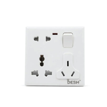 Desh 8 Pin Multi-Functional Socket -16 AMP - 2 in 1 - (DMS-01) In BD, Desh 8 Pin Multi-Functional Socket -16 AMP - 2 in 1 - (DMS-01) in Bangladesh, Desh 8 Pin Multi-Functional Socket -16 AMP - 2 in 1 - (DMS-01) Price in Bangladesh, Desh 8 Pin Multi-Functional Socket -16 AMP - 2 in 1 - (DMS-01) Supplier in Bangladesh