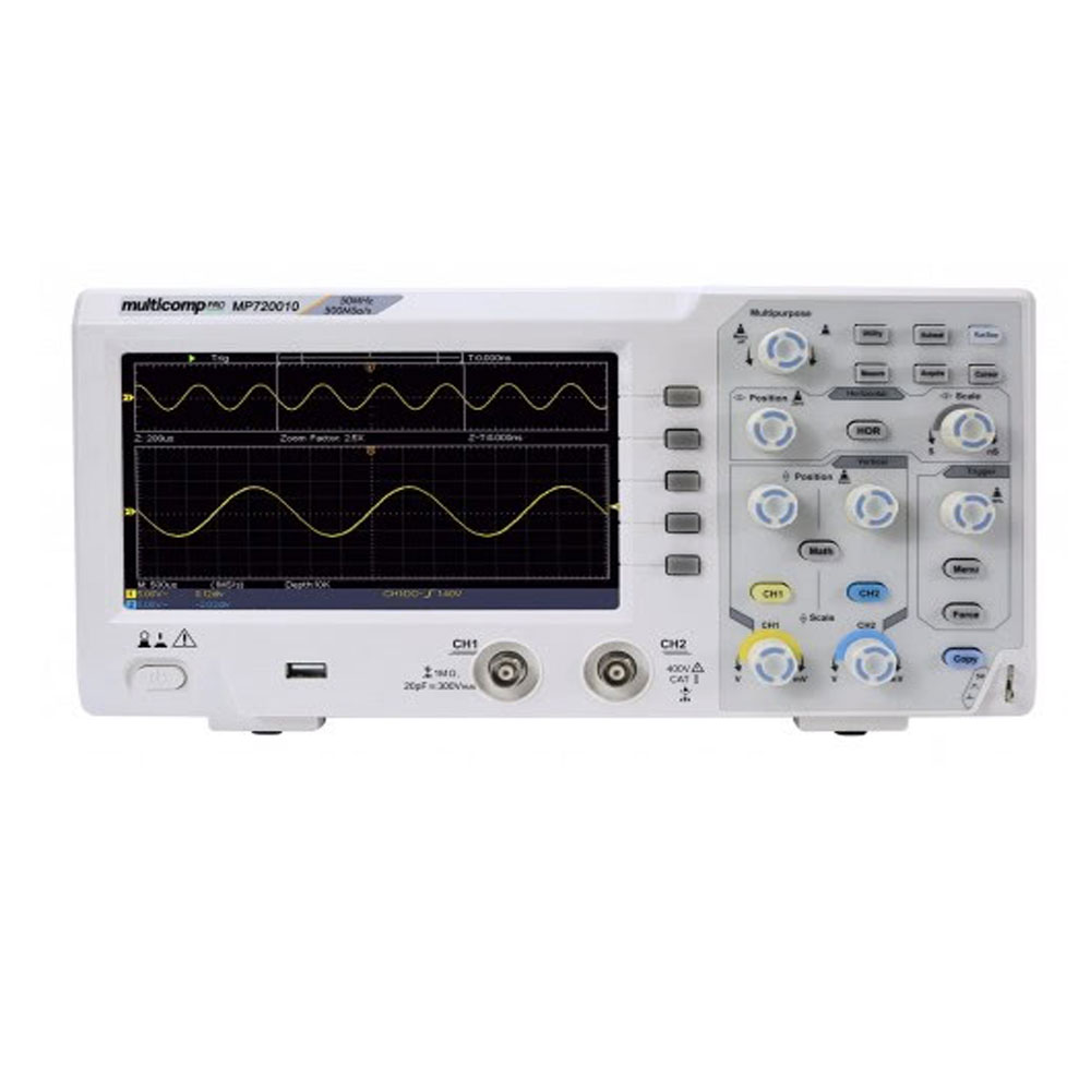 Digital Oscilloscope Dual Trace/Channel in BD
