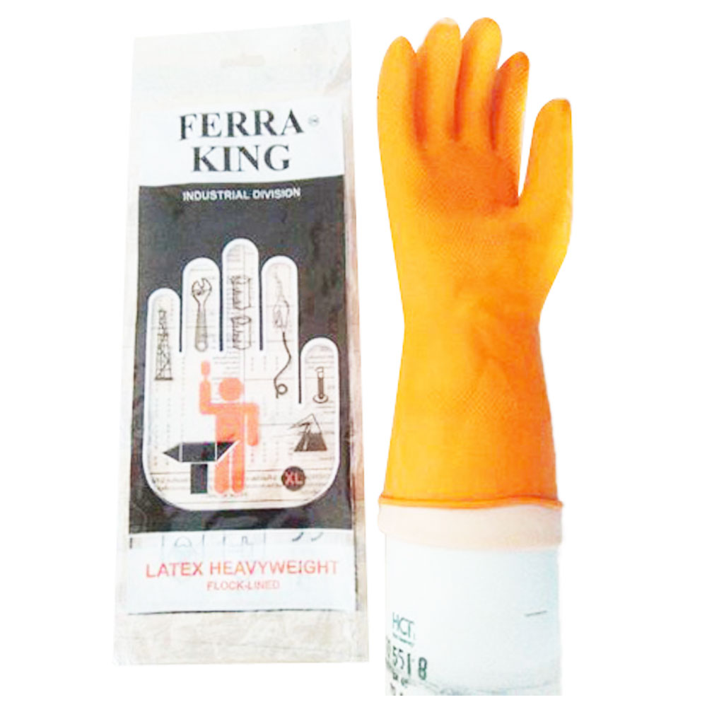FERRA KING RUBBER HAND GLOVES