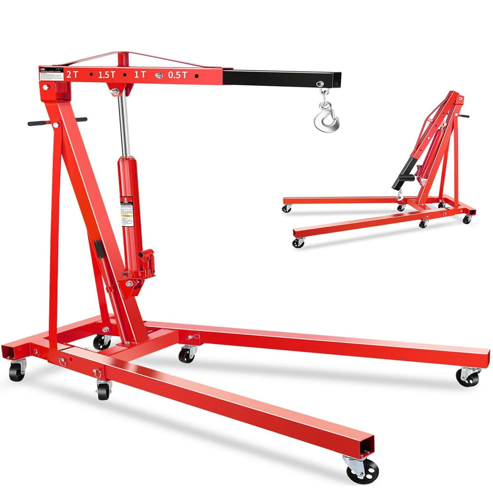 Folding Engine Crane / Lifter Trolley in BD