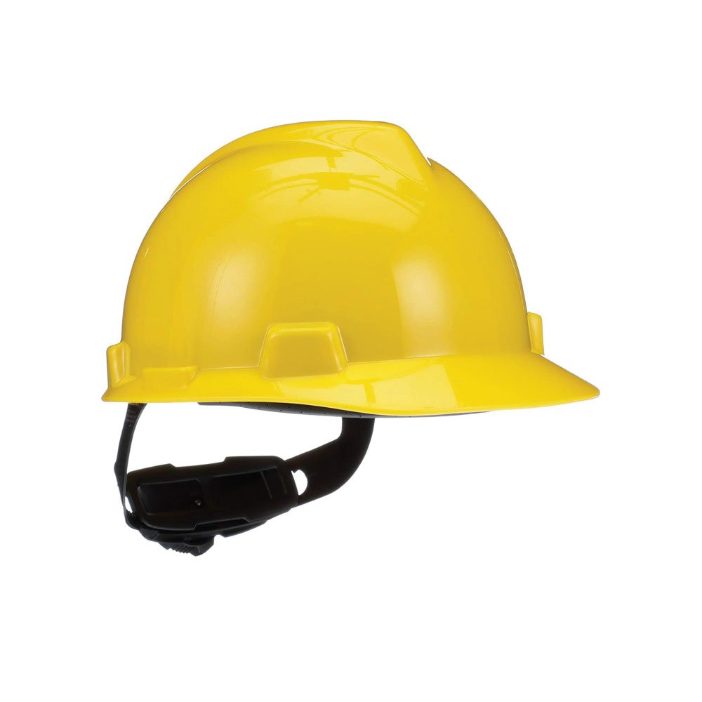 MSA V-GARD Yellow Safety Helmet (Yellow-475360) Green In BD