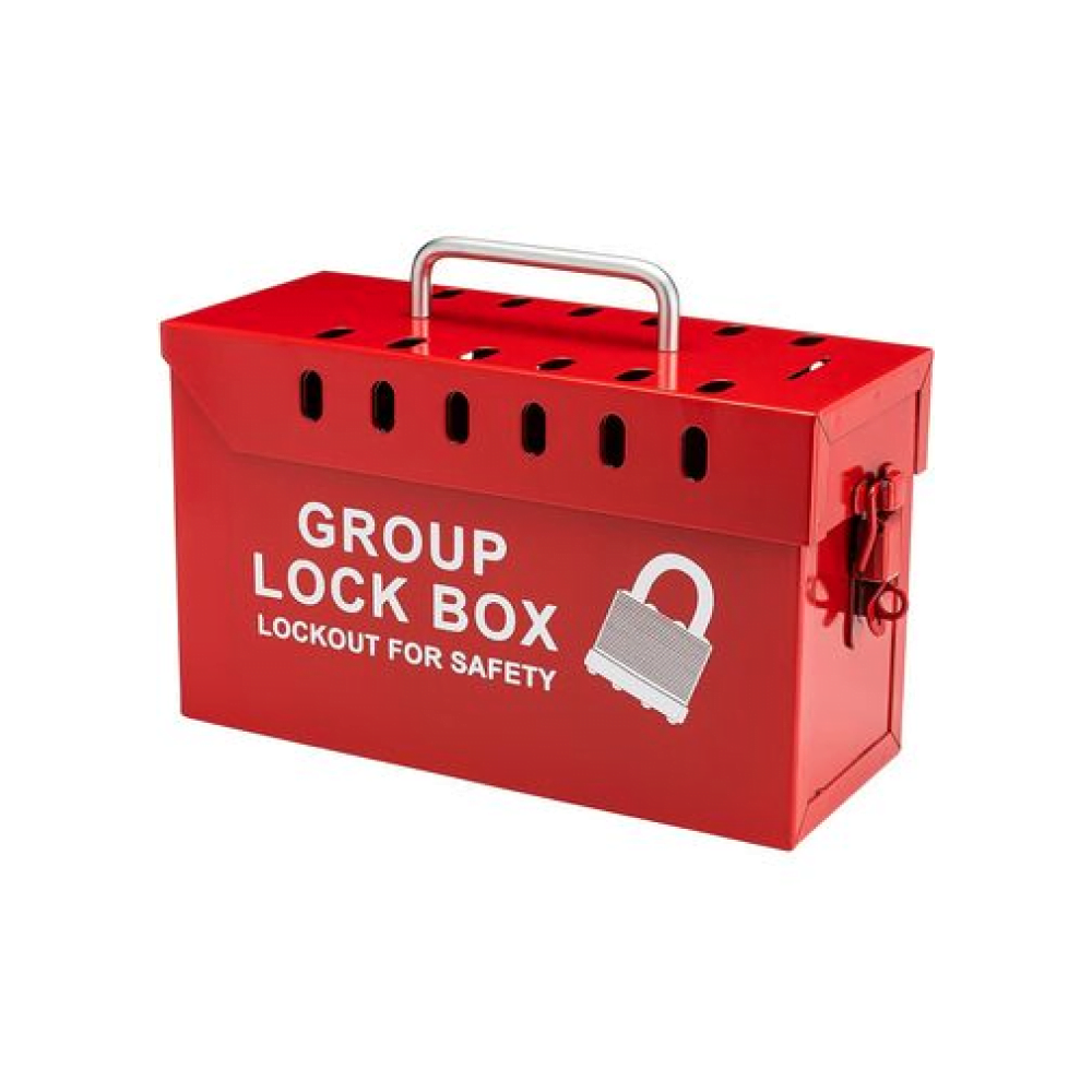 Portable Steel Group Lockout Tagout Box In BD