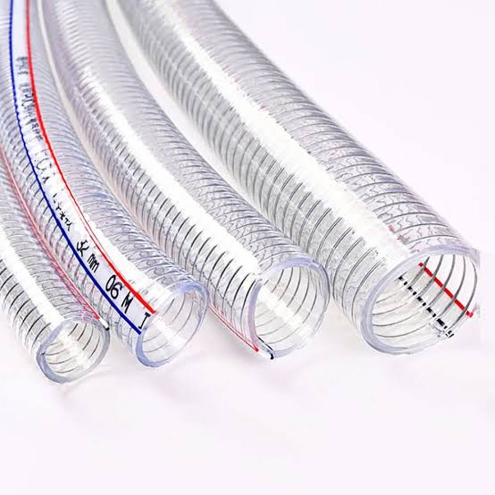 PVC Steel Wire Spiral Ring Netting Water Hose Pipe ( Ring Hose Pip)
