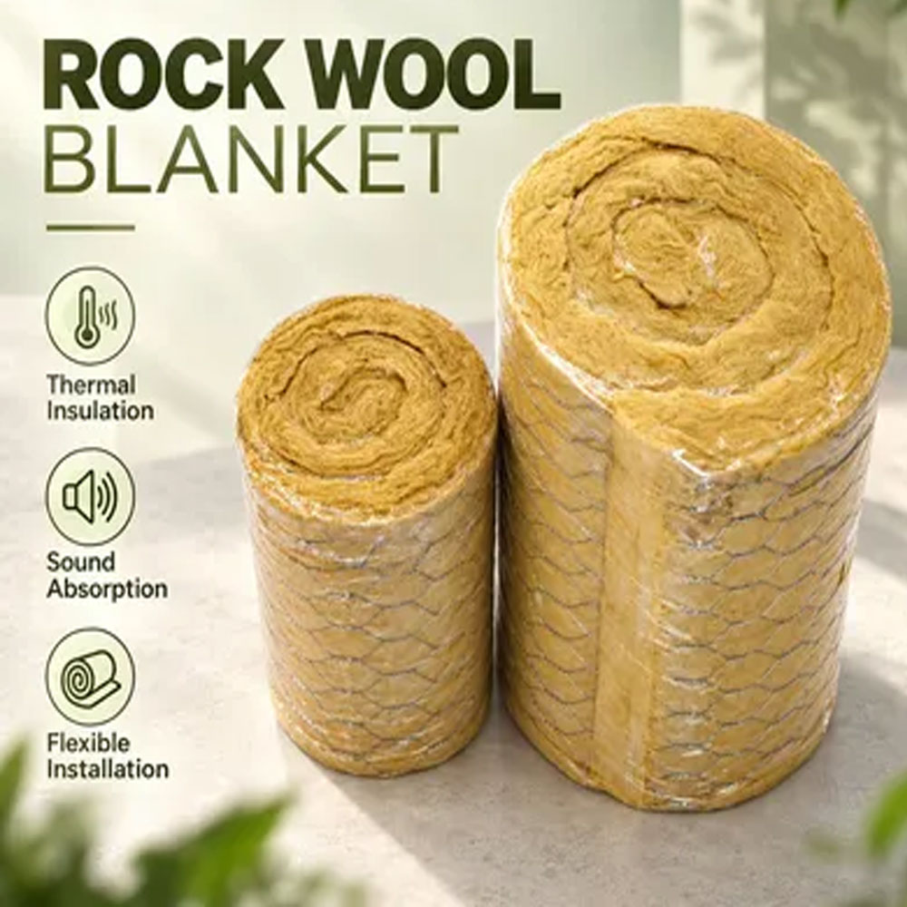 Rockwool Blanket Insulation 50mm – Premium Thermal Solution in BD