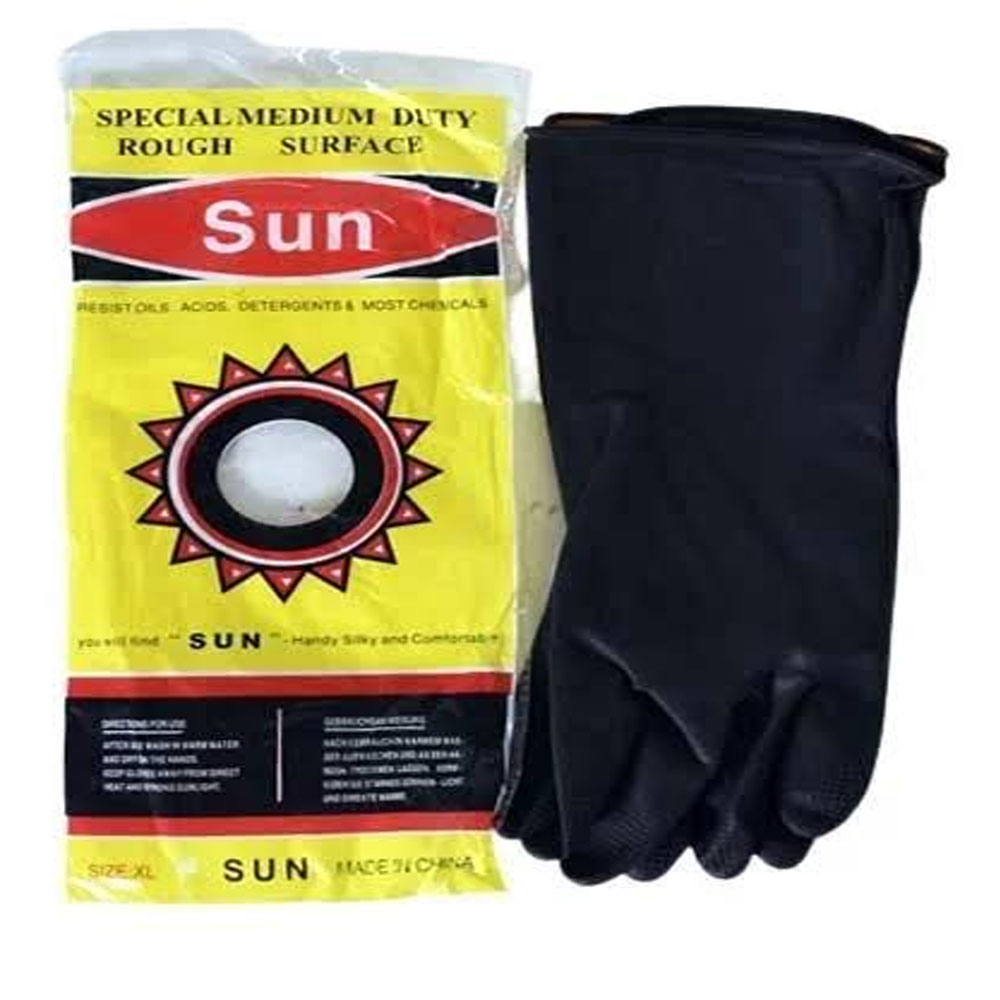 SUN INDUSTRIAL RUBBER SAFETY HAND GLOVES & 33KV
