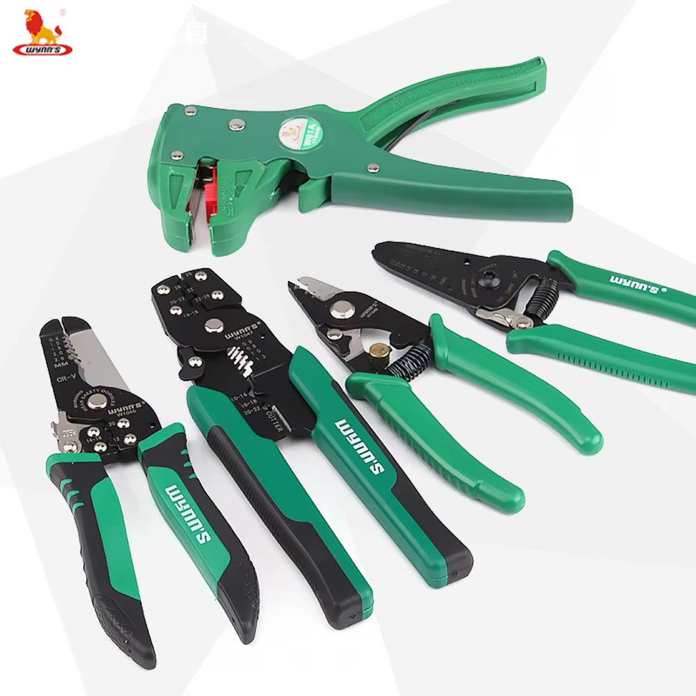 WYNNS ELECTRIC AUTOMATIC WIRE STRIPPER CABLE WIRE STRIPPING CRIMPING PLIERS CABLE CUTTER in BD