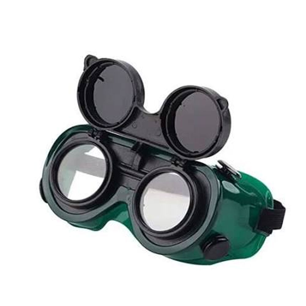 Welding Goggle With Dual Flip Front Lens