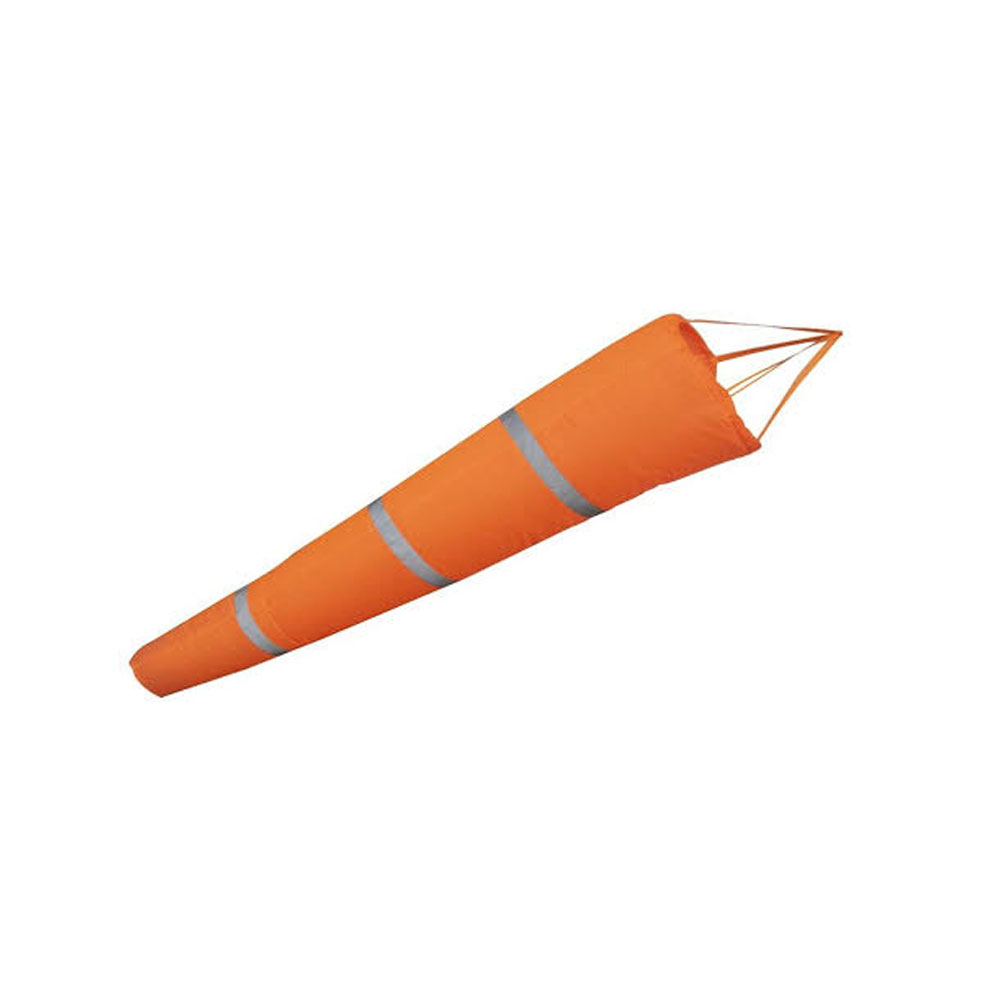 Windsock With Reflective Stripes