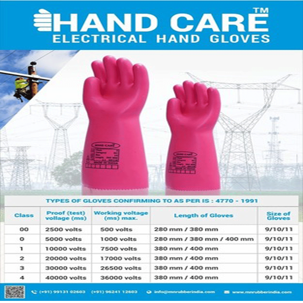 Electrical Rubber Hand In BD
